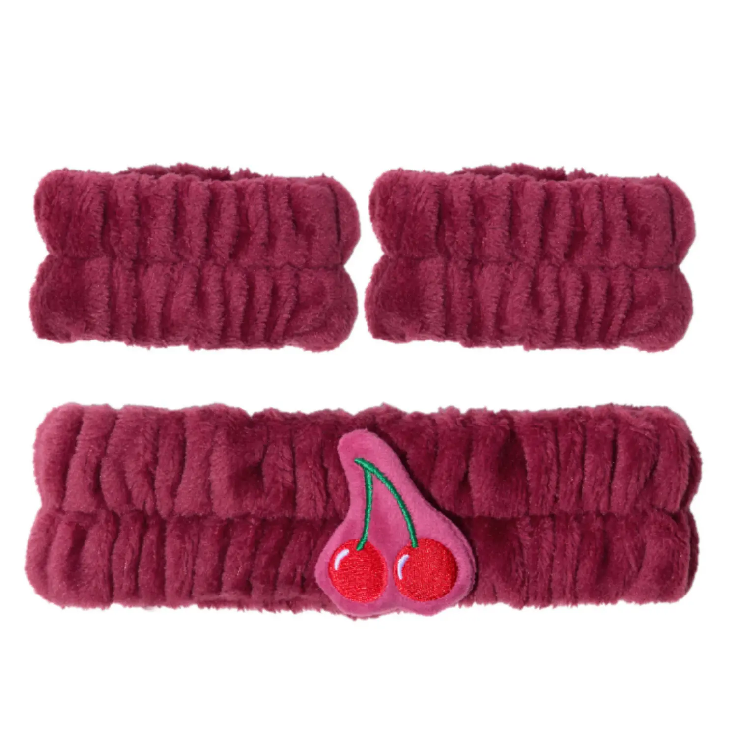 Very Cherry Headband & Cuff Set