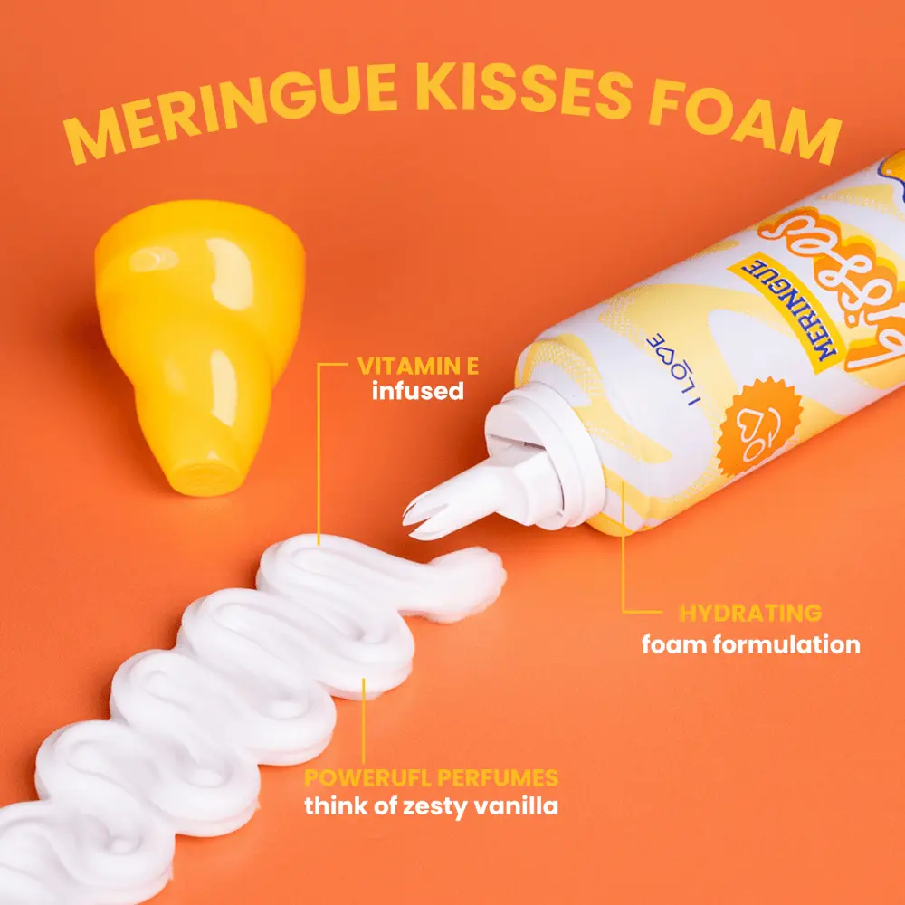 Meringue Kisses Whipped Shower Foam - Image 2