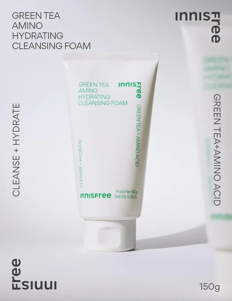 Green Tea Amino Hydrating Cleansing Foam - Image 2