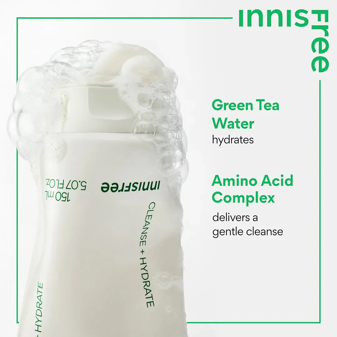 Green Tea Amino Hydrating Cleansing Foam - Image 3