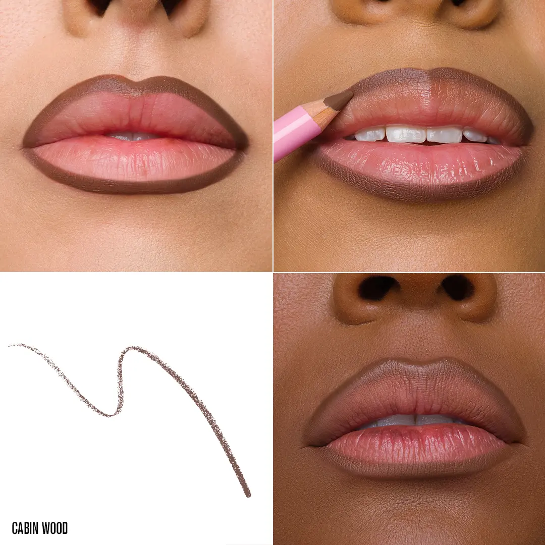 Velour Lip Liner Cabin Wood - Image 2