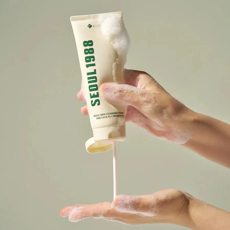 Seoul 1988 Cleansing Foam: Pine Cica 1% + Probiotics - Image 2