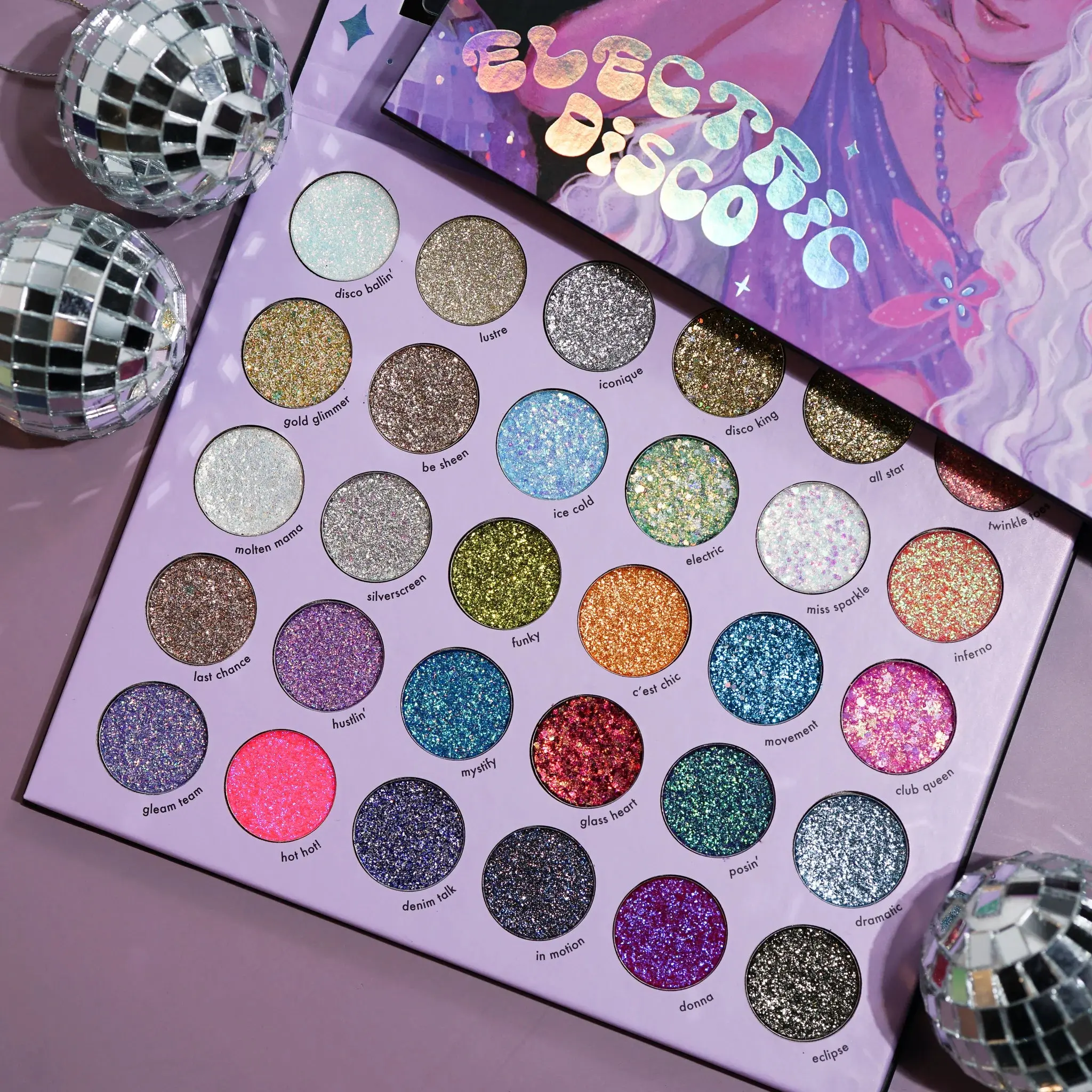 Electric Disco Pressed Glitter Palette - Image 3