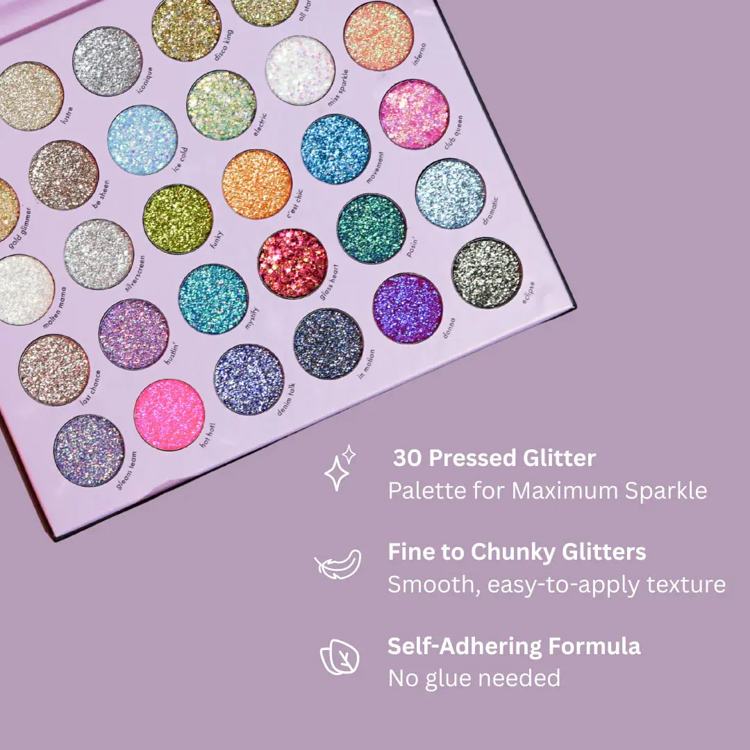 Electric Disco Pressed Glitter Palette - Image 5