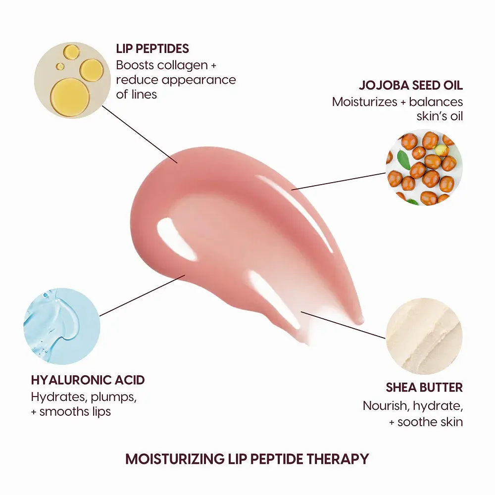 Lip Syrup Moisturizing Peptide Therapy Mauve Berry - Image 5