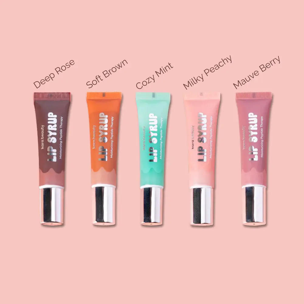Lip Syrup Moisturizing Peptide Therapy Soft Brown - Image 6