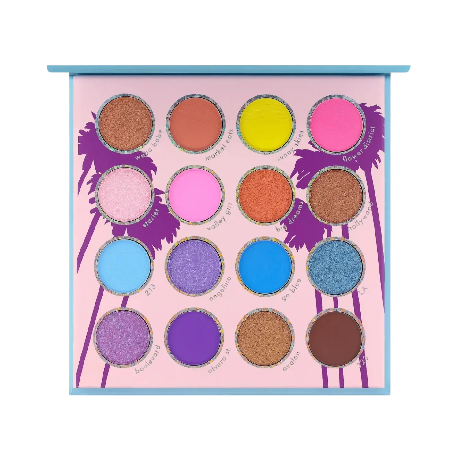 Los Angeles 16 Shades Palette