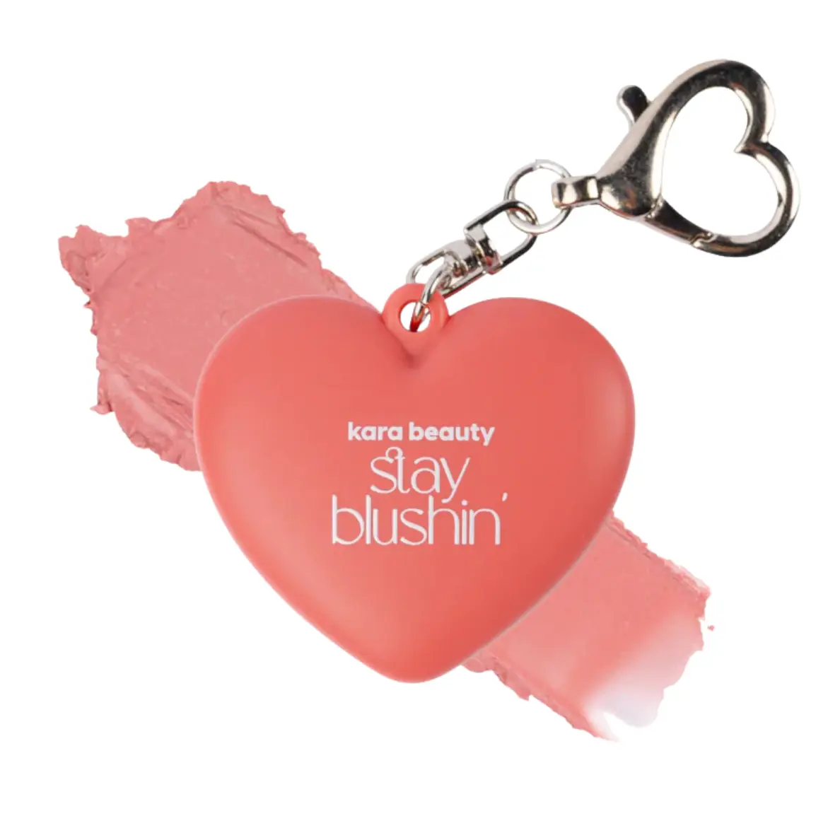 Stay Blushin! Lip and Cheek Cream Blush Keychain Sunkissed
