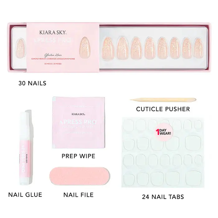 xPress Pro Press-on Nails Glisten Here - Image 6