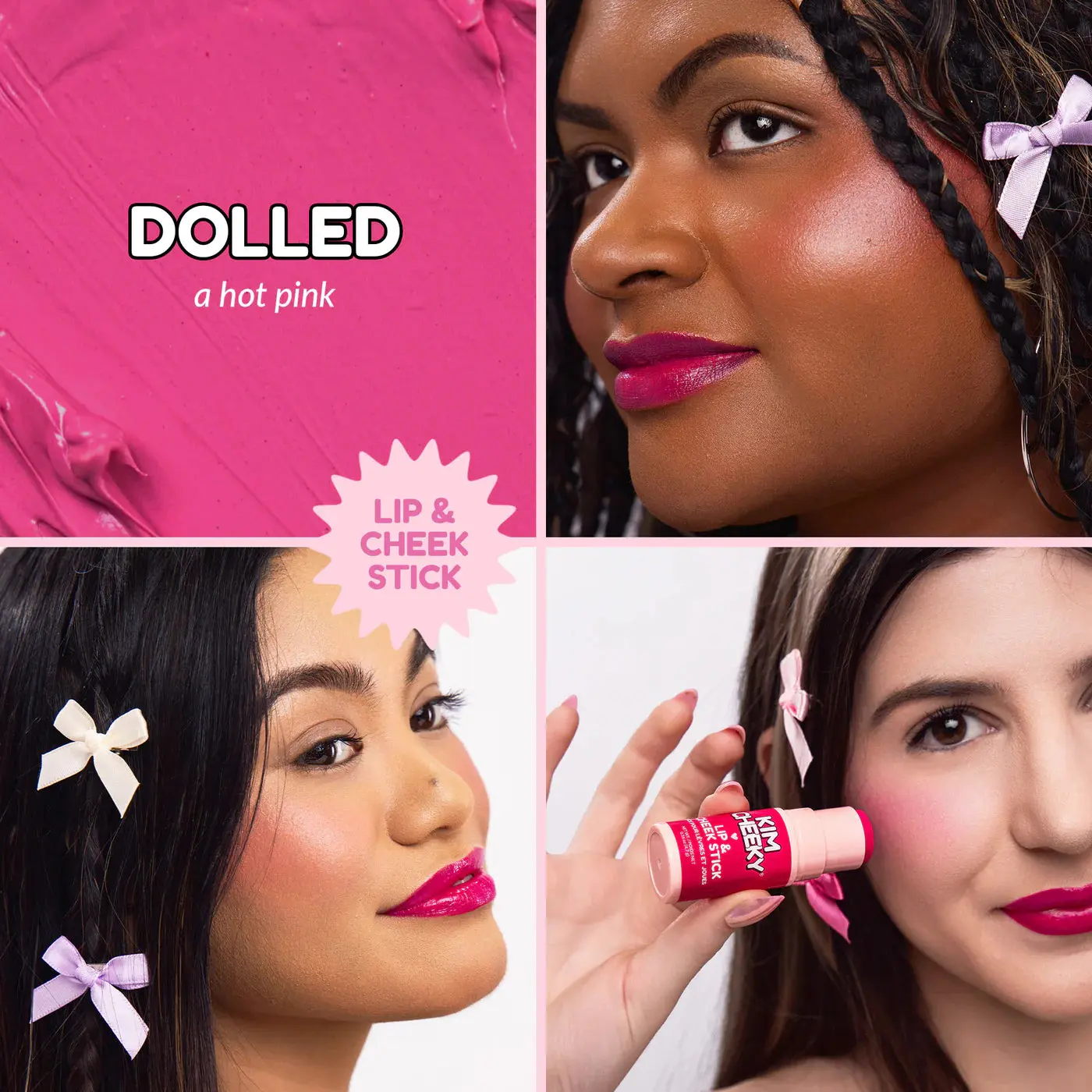 Kim Cheeky Lip & Cheek Stick Dolled - Image 2