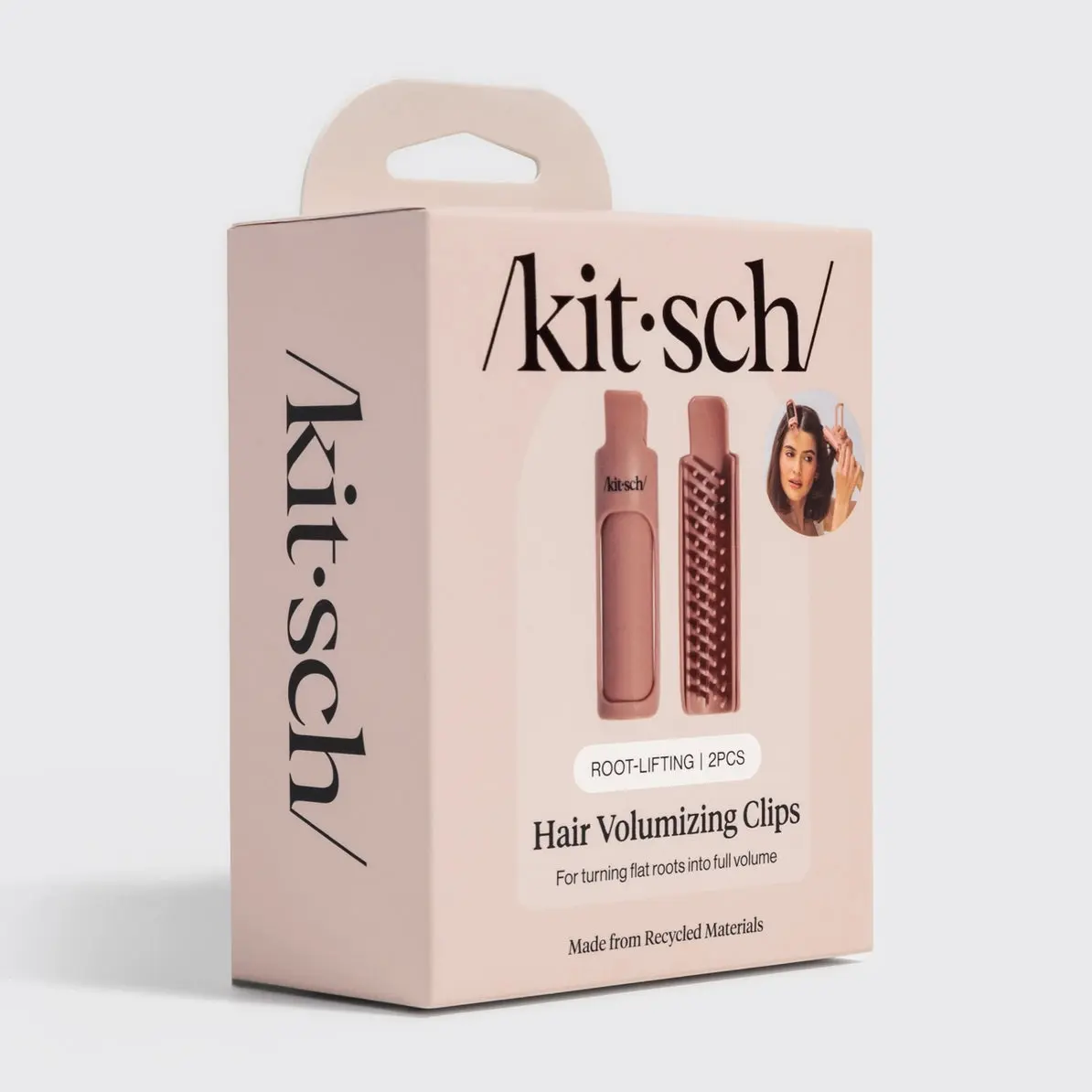 Hair Volumizing Clip Set Terracotta - Image 7