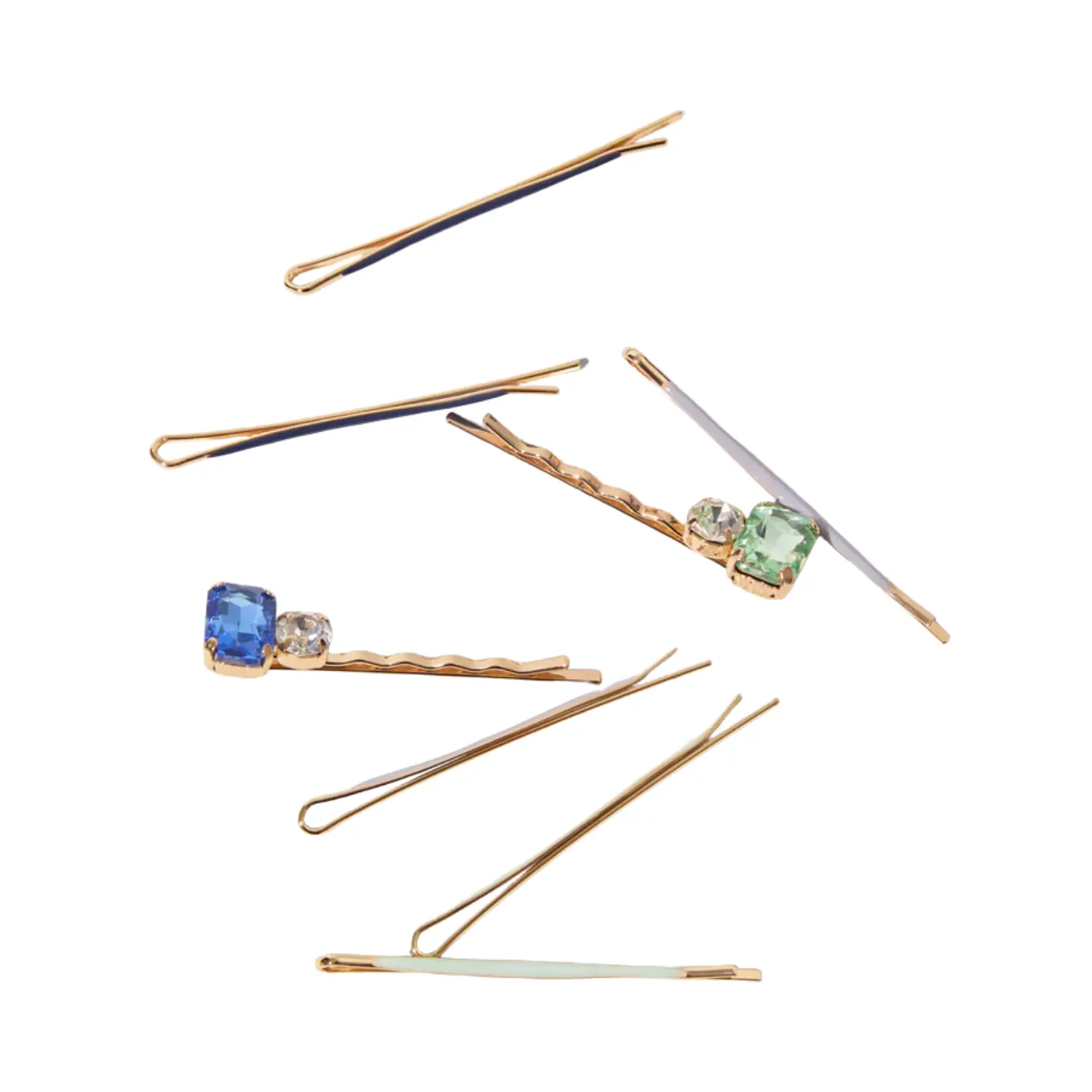 Metal Cloud & Gem Pins Set Garden Bouquet - Image 6