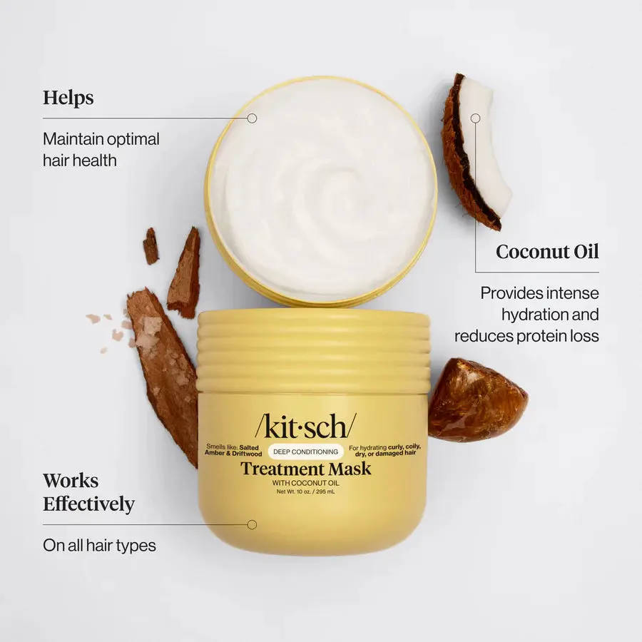 Moisturizing Coconut Oil Deep Conditioning Treatment Mask - Image 3
