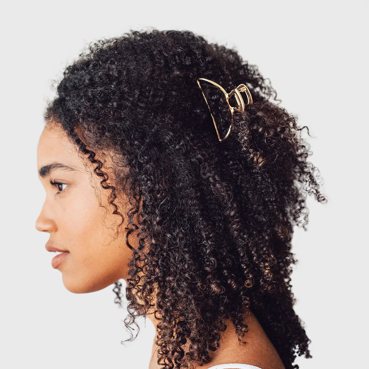 Open Shape Claw Clip Gold - Image 4