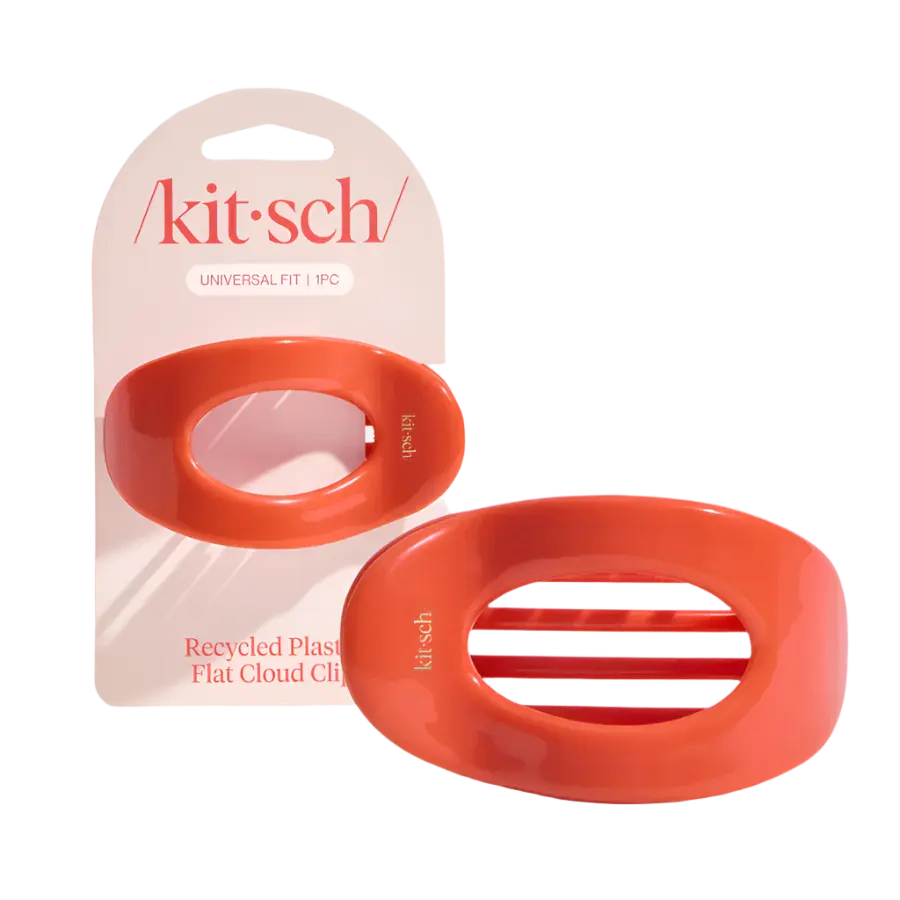 Recycled Plastic Flat Cloud Clip Cherry Medium