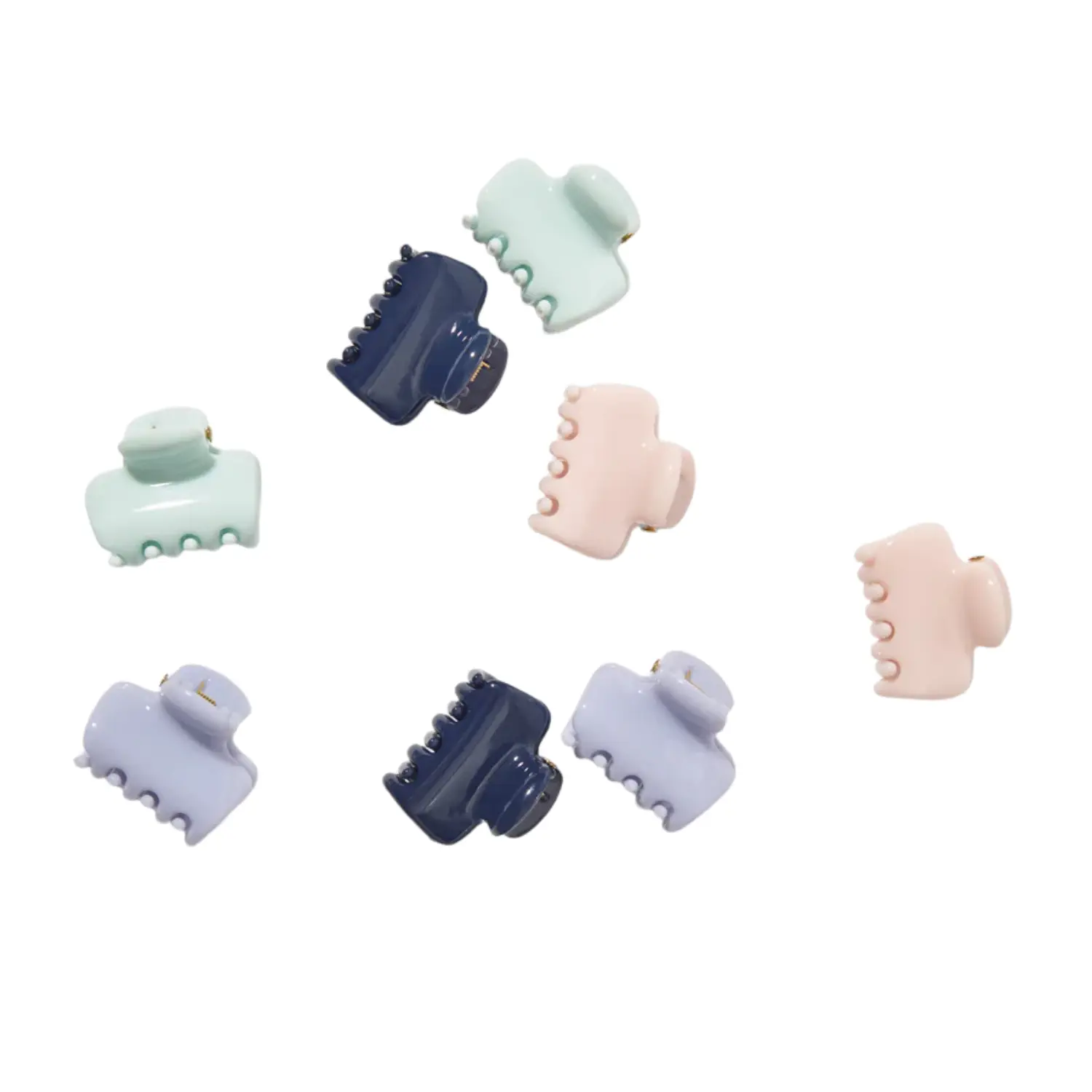 Recycled Plastic Mini Cloud Clips Set Garden Bouquet - Image 3