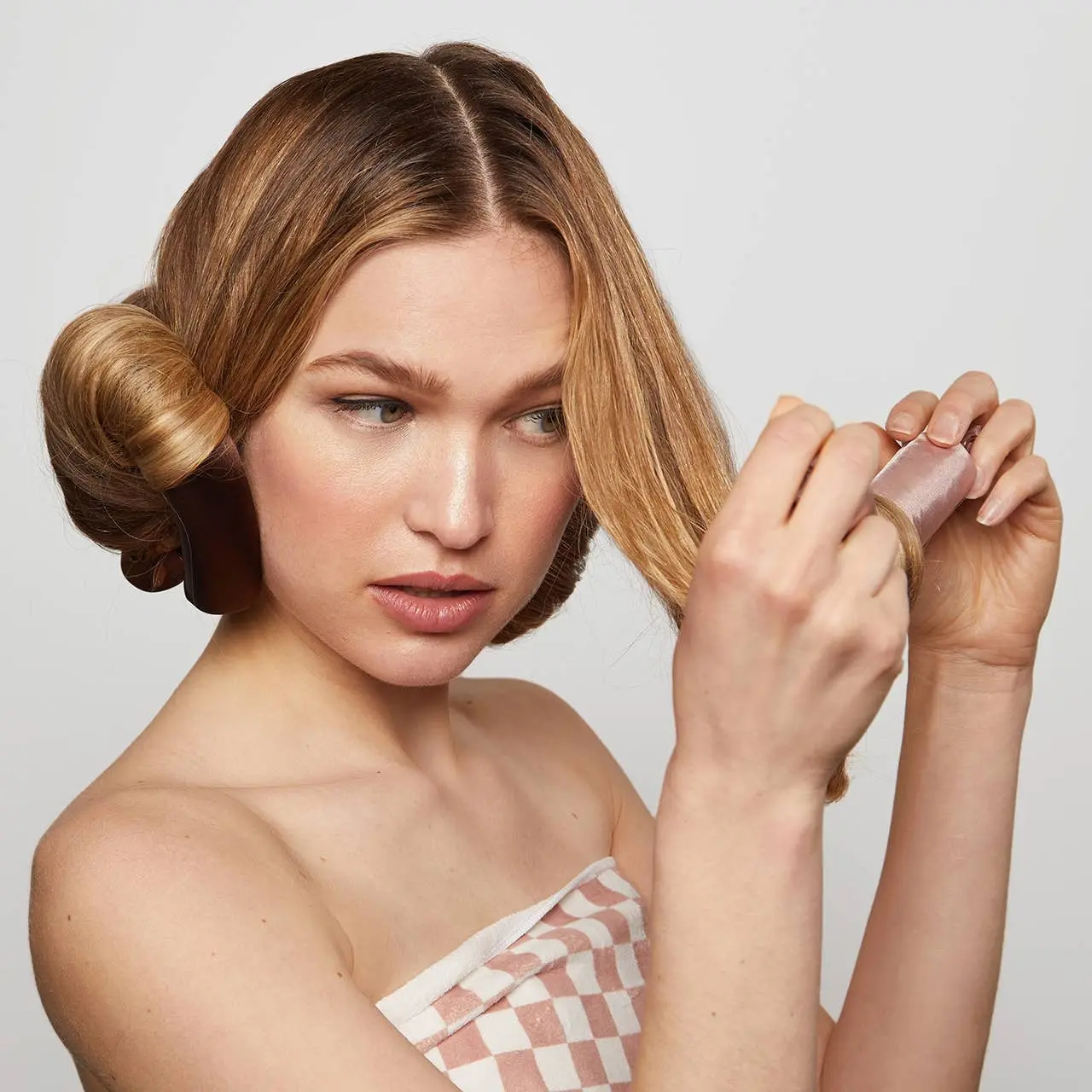 Satin Wrapped Jumbo Flexi Rods Rosewood - Image 4