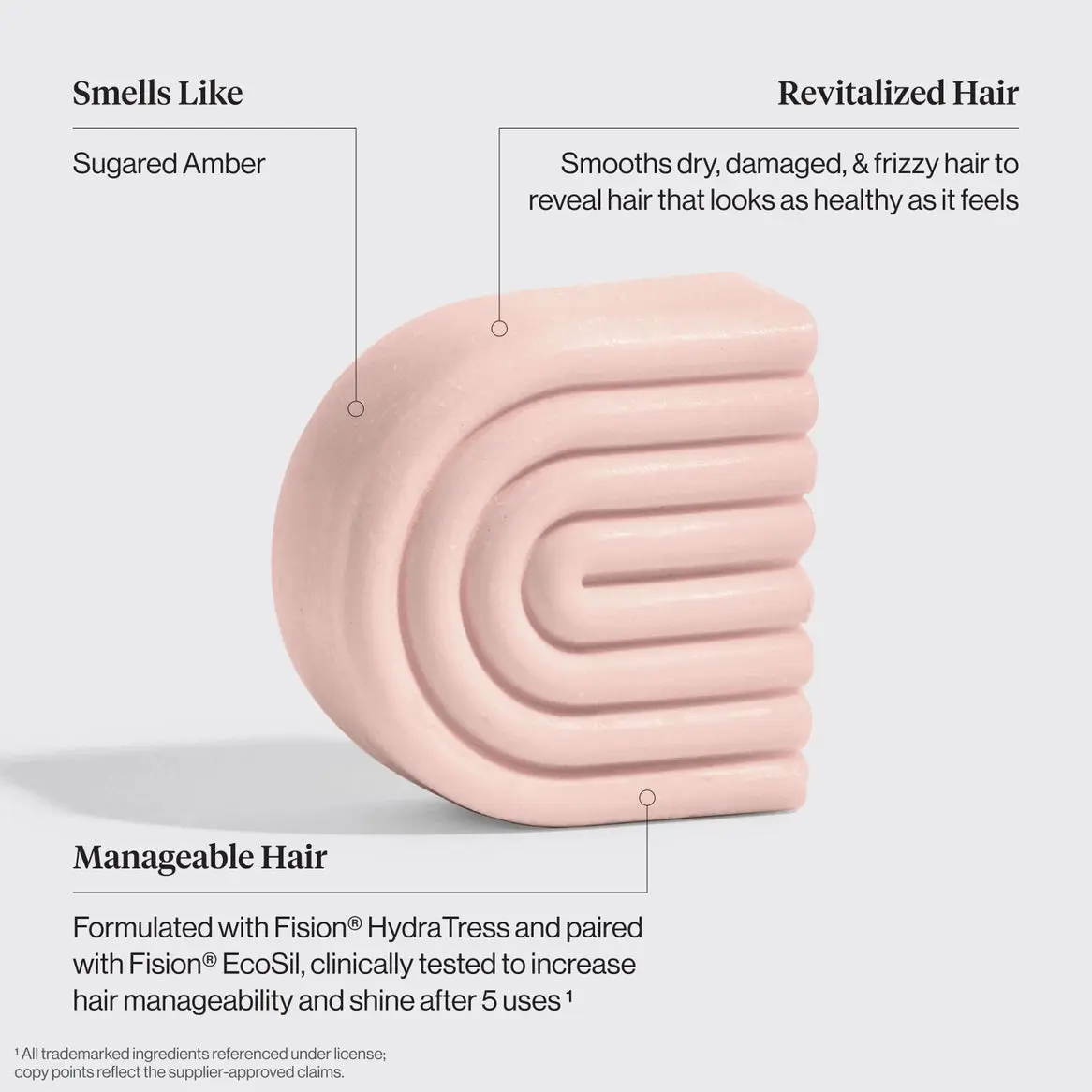 Smoothing Castor Oil Nourishing Shampoo & Conditioner Bar Set - Image 4