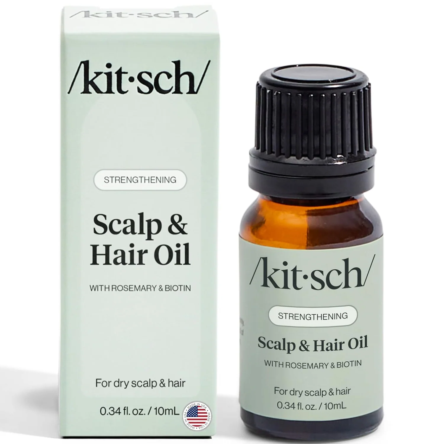 Strengthening Scalp & Hair Oil with Rosemary & Biotin 10 ml.