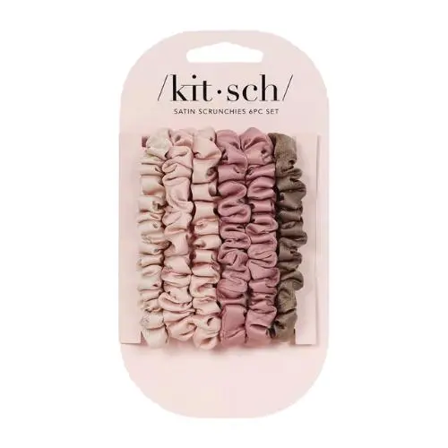 Ultra Petite Satin Scrunchies Terracotta - Image 2
