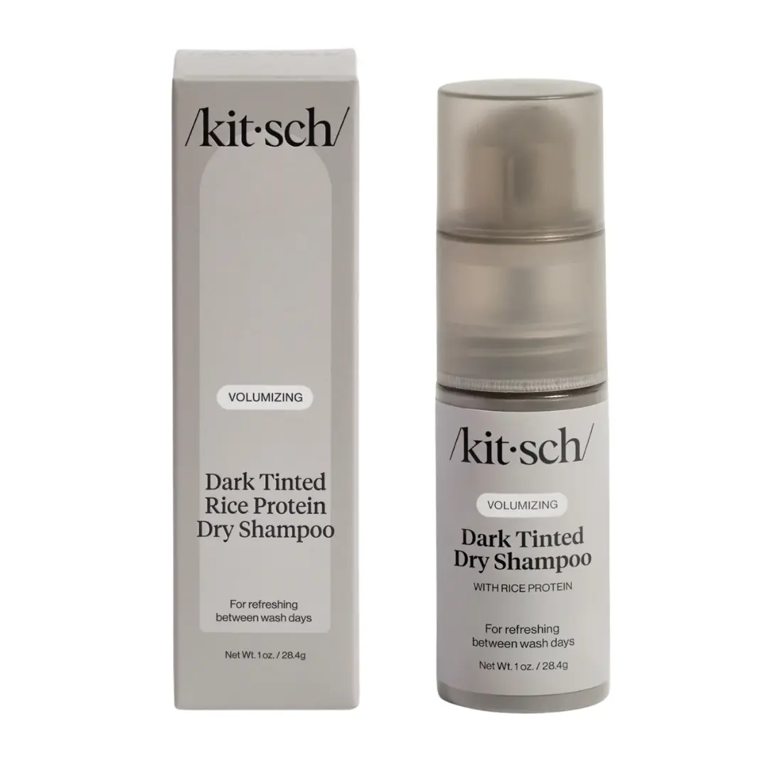 Volumizing Rice Protein Dry Shampoo Dark Tinted