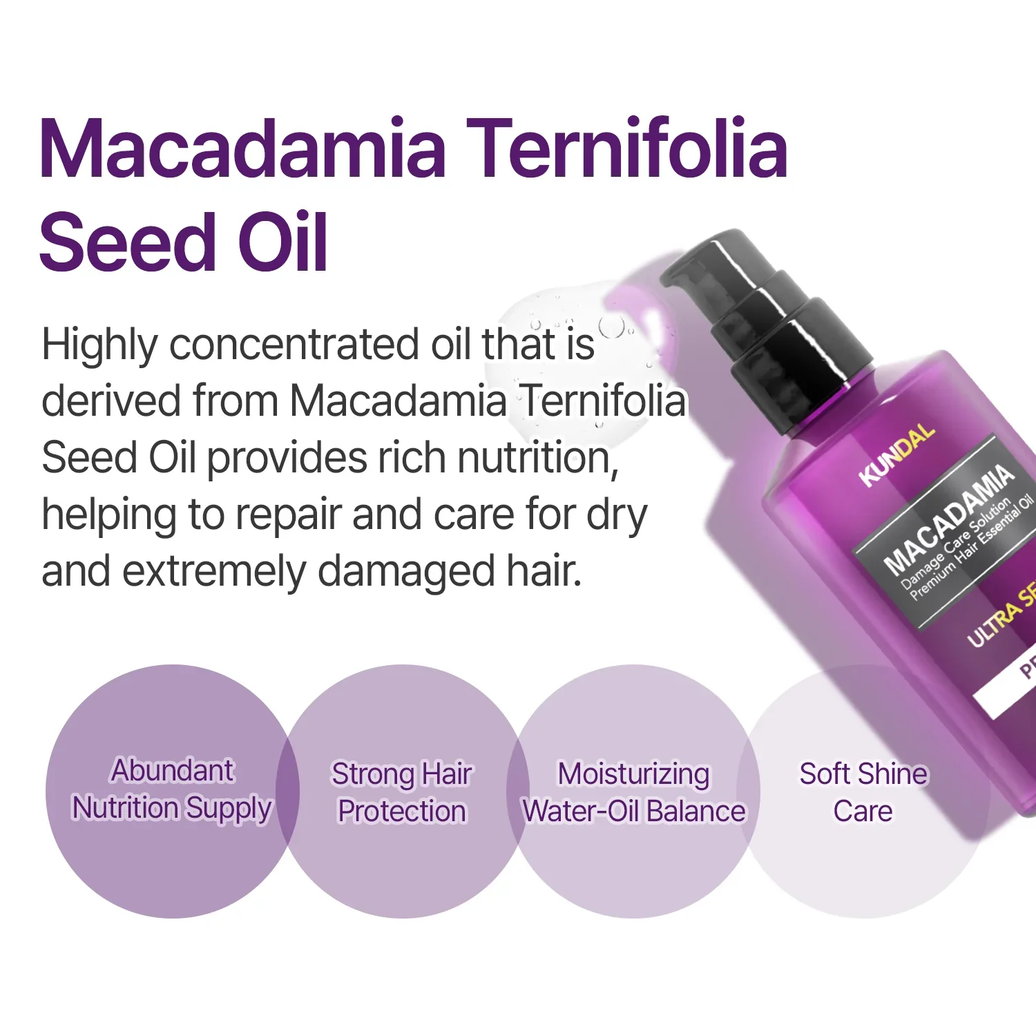 Macadamia Hair Serum Cherry Blossom - Image 6