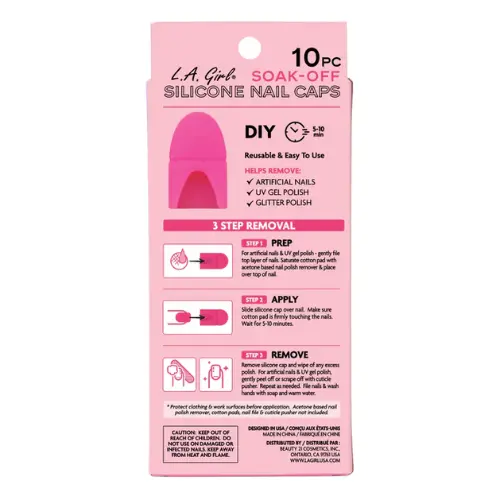 Soak Off Silicone Nail Caps - Image 2