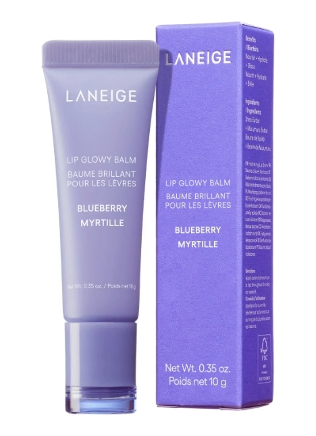 Laneige Lip Glowy Balm Blueberry - Image 3