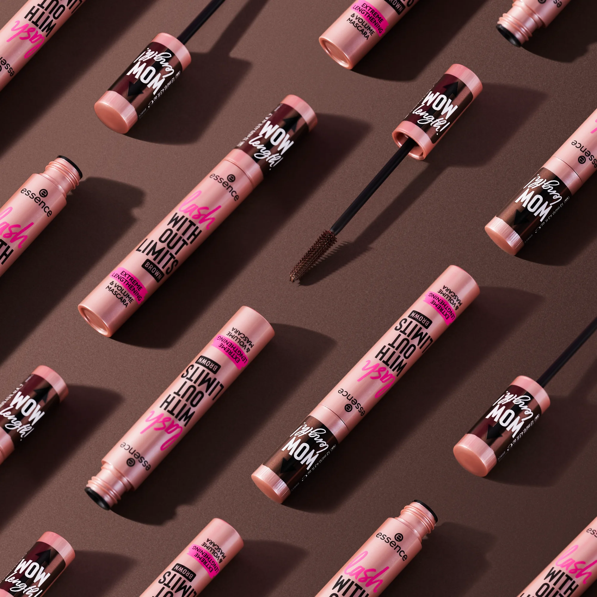 Lash Without Limits Extreme Lengthening & Volume Mascara Brown - Image 8