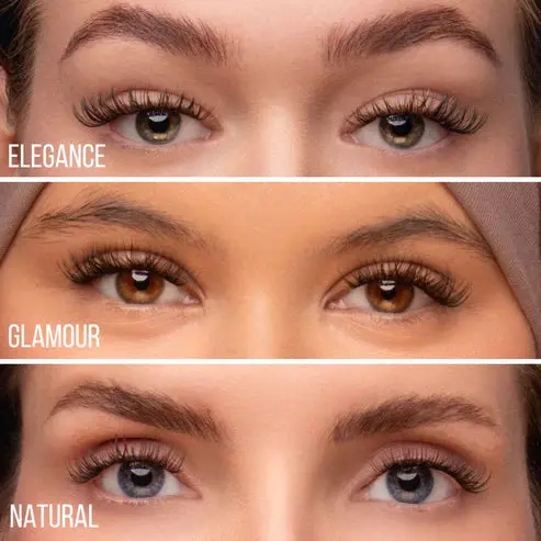 Press On Lash One Length Set Glamour 12mm - Image 3