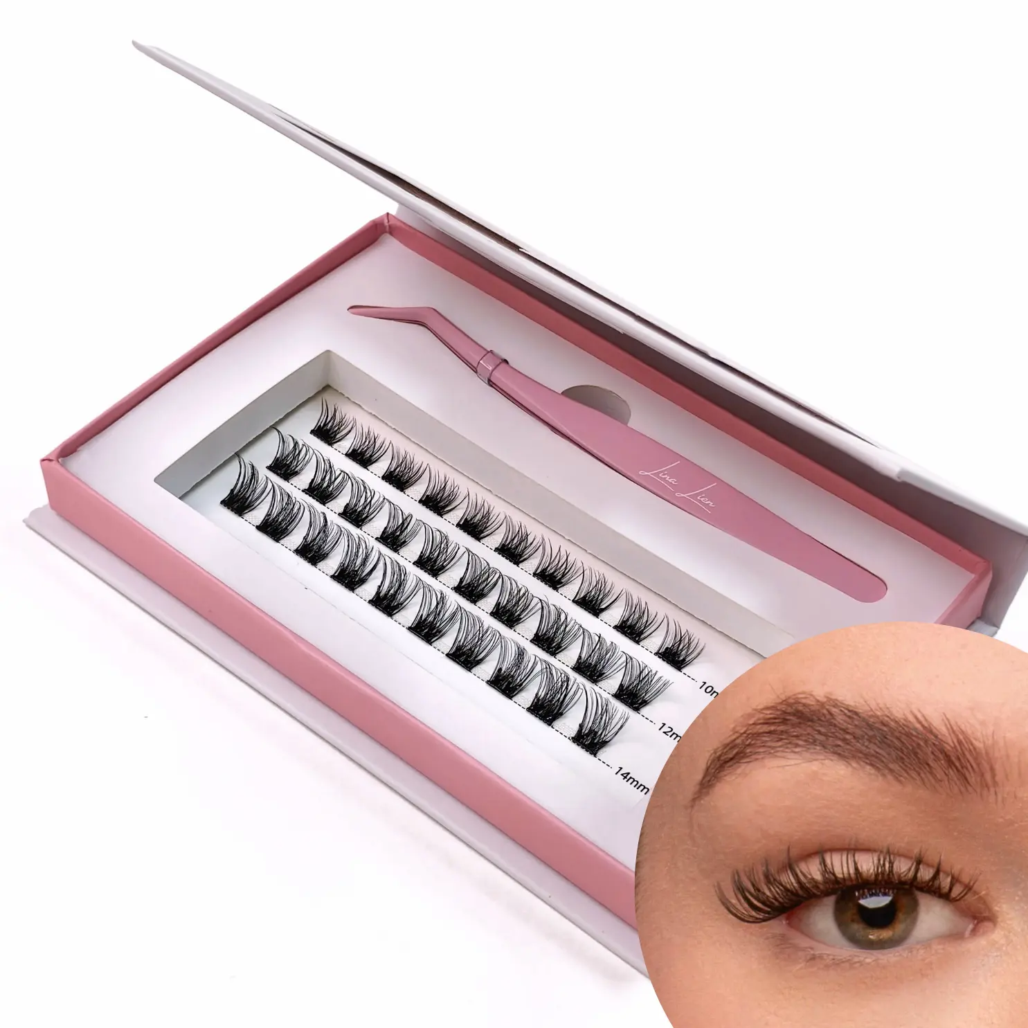 Press On Lash Starterkit Elegance Black Glue Strip