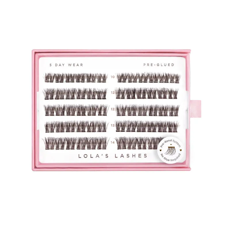 Dark Cocoa Preglued Lashes