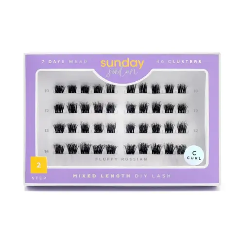 Fluffy Russian DIY Cluster Lashes