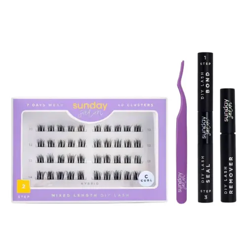 Hybrid DIY Lash Extension Set