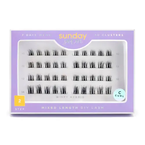 Wispy Hybrid DIY Cluster Lashes