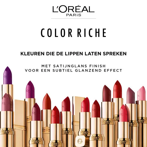 Color Riche Satin Lipstick 110 Made in Paris - Image 4