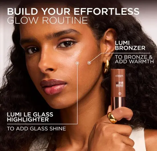 Lumi Bronze Le Stick Soleil Bronzer 100 Sunkissed Rose - Image 7