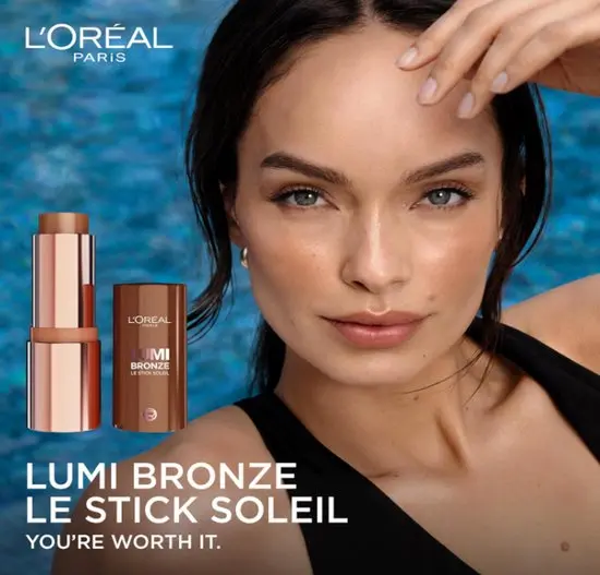 Lumi Bronze Le Stick Soleil Bronzer 100 Sunkissed Rose - Image 9
