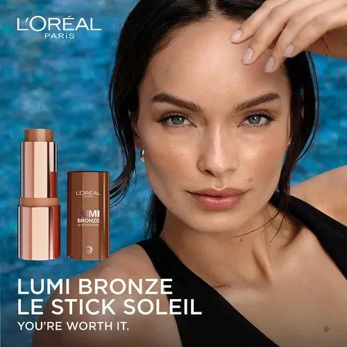 Lumi Bronze Le Stick Soleil Bronzer 130 Sunset Dore - Image 10
