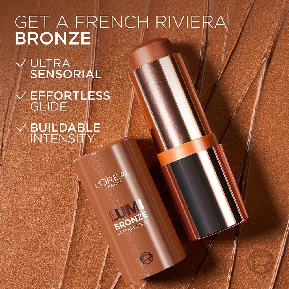 Lumi Bronze Le Stick Soleil Bronzer 130 Sunset Dore - Image 9