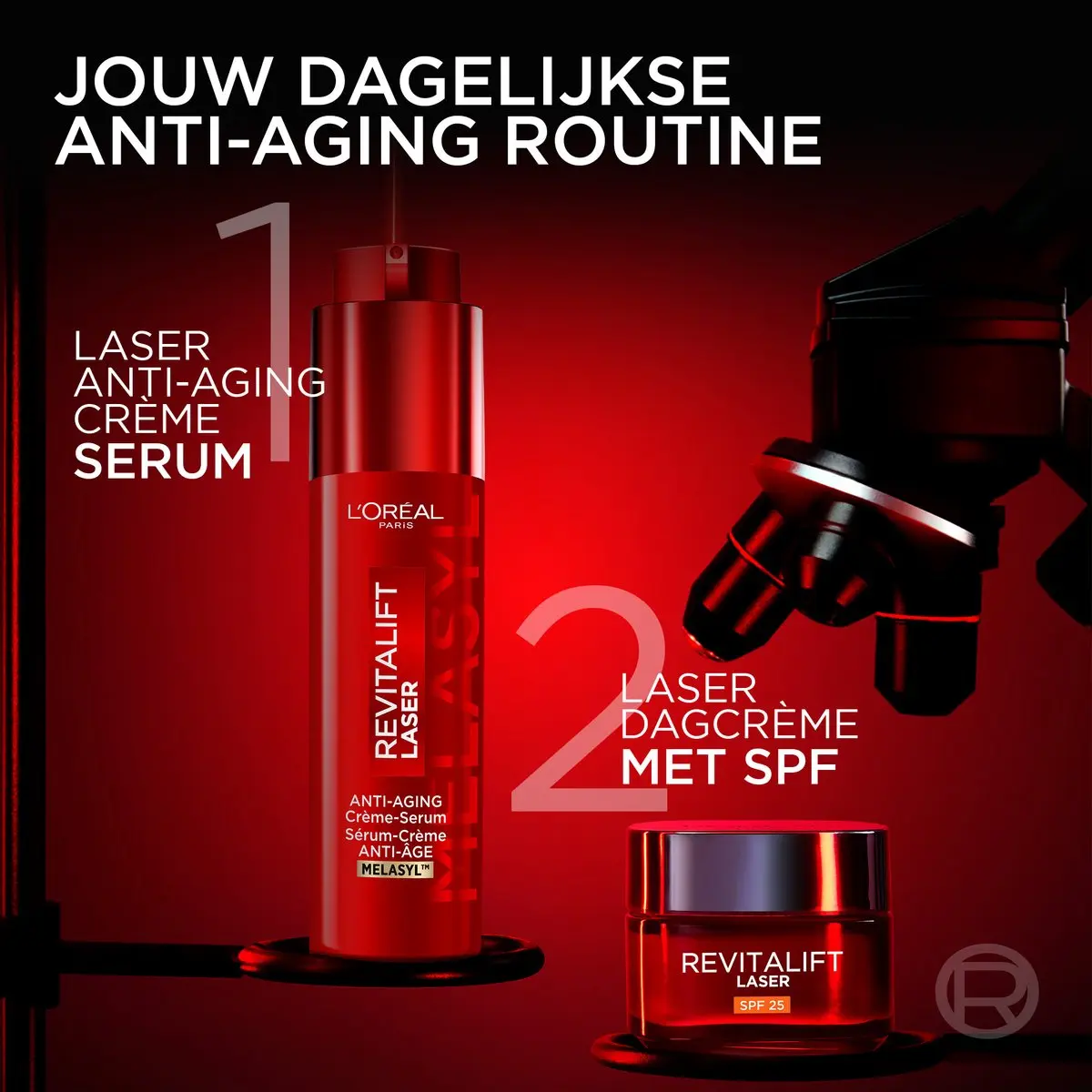 Paris Revitalift Laser Triple Laser Anti-Aging Crème-Serum - Image 2