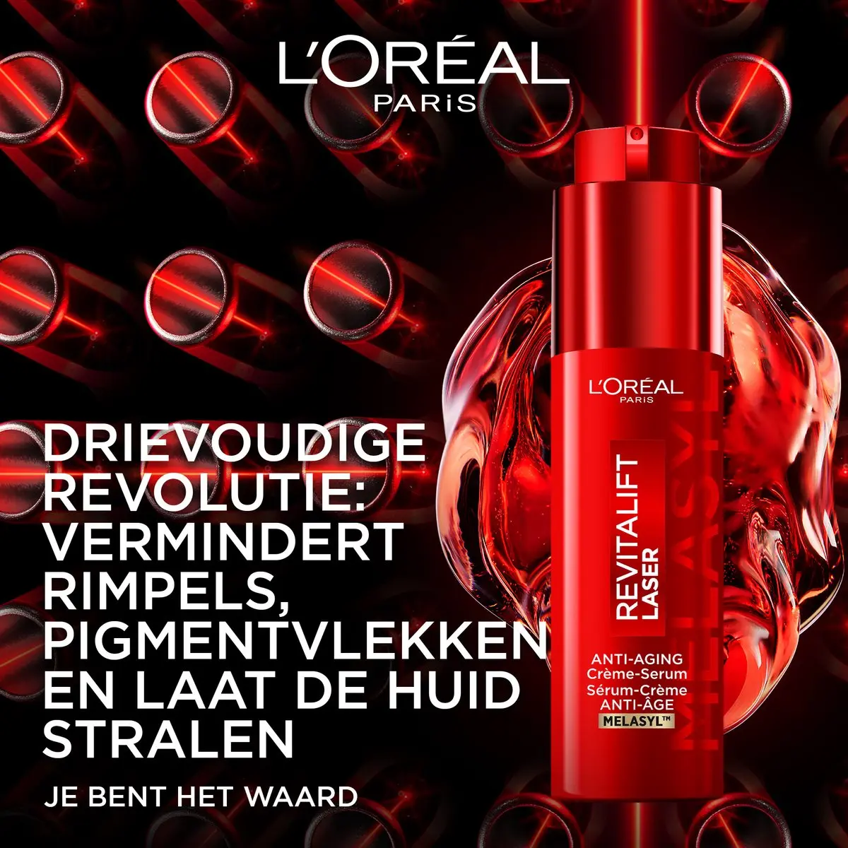 Paris Revitalift Laser Triple Laser Anti-Aging Crème-Serum - Image 3