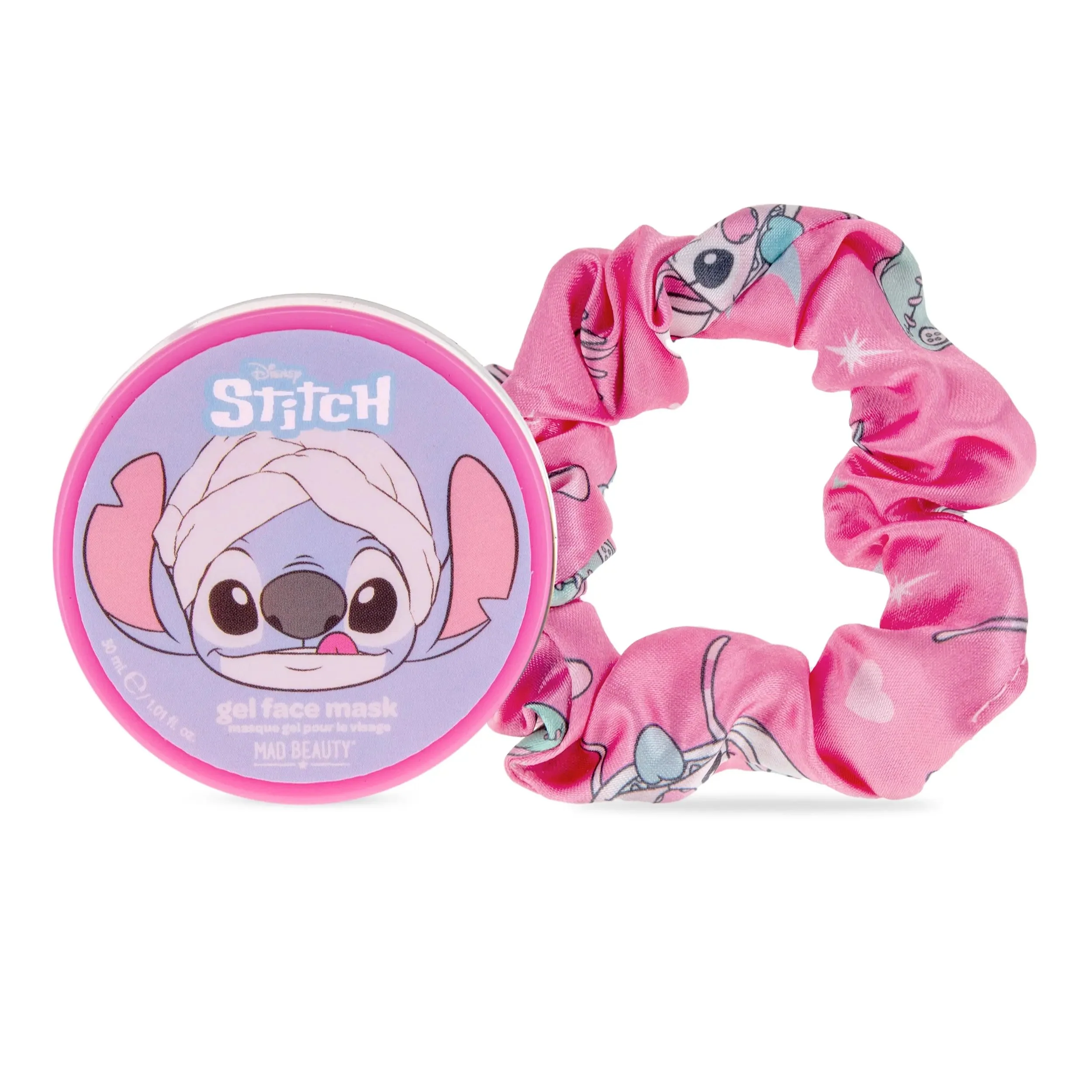 Stitch Pamper Gel Face Mask & Scrunchie Duo