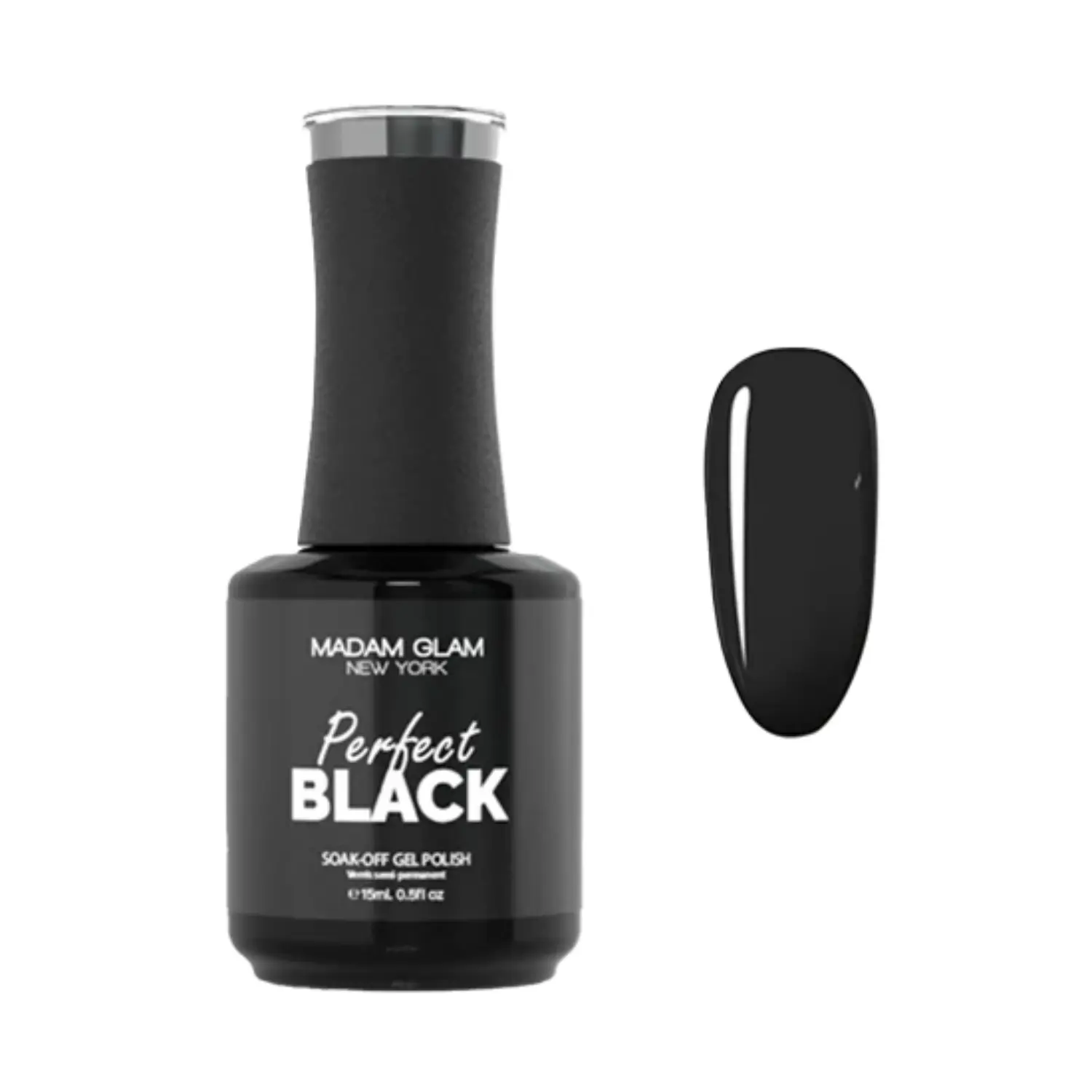 Soak Off Gel Polish Perfect Black