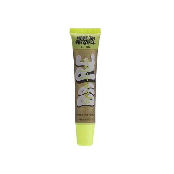 Bare Lip Oil Sparkles Hold My Gold