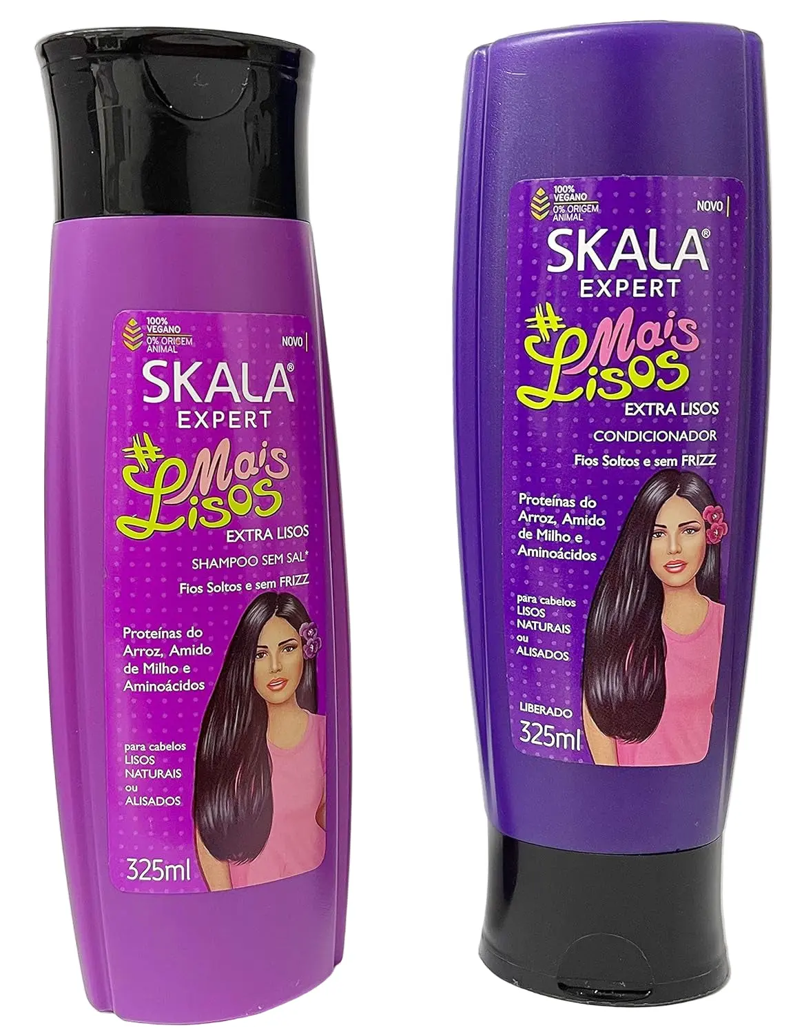 Mais Lisos Shampoo & Conditioner