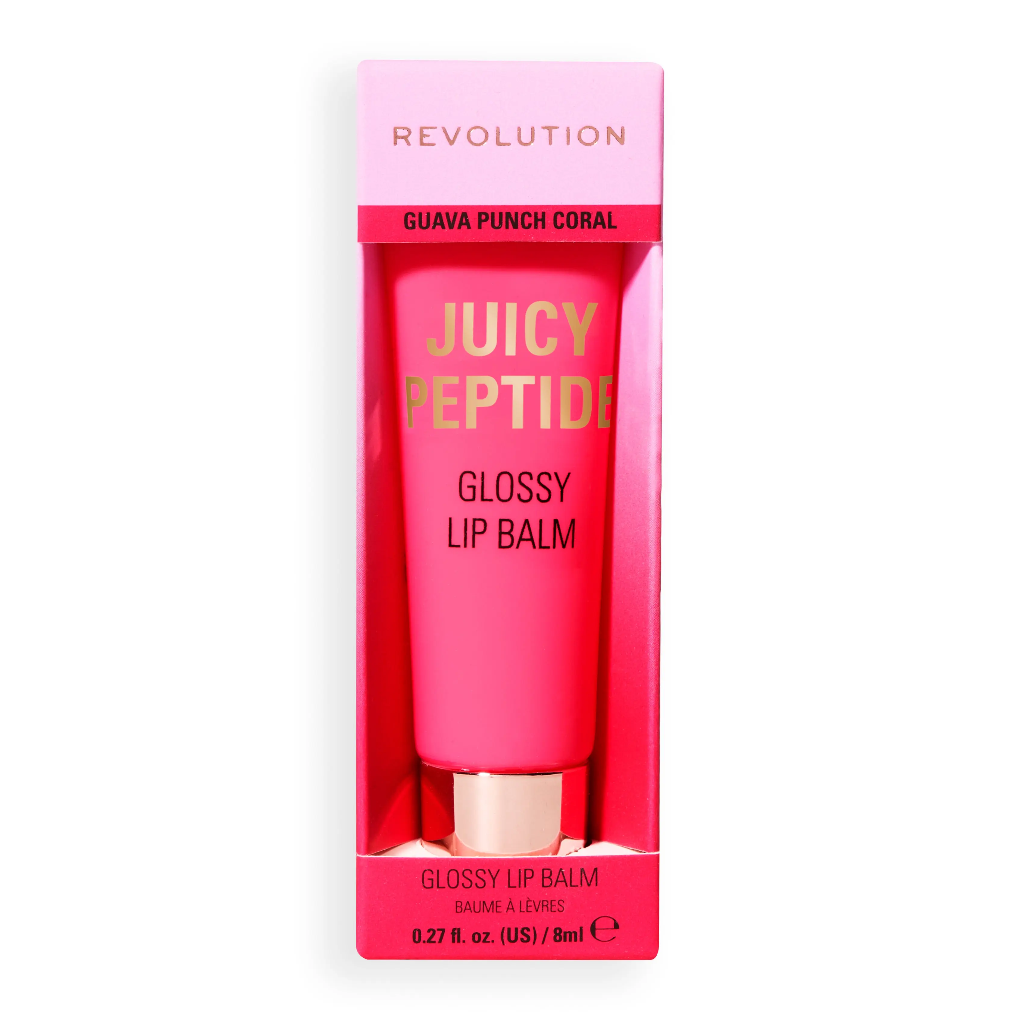 Juicy Peptide Lip Balm Guava Rum Punch Coral - Image 3