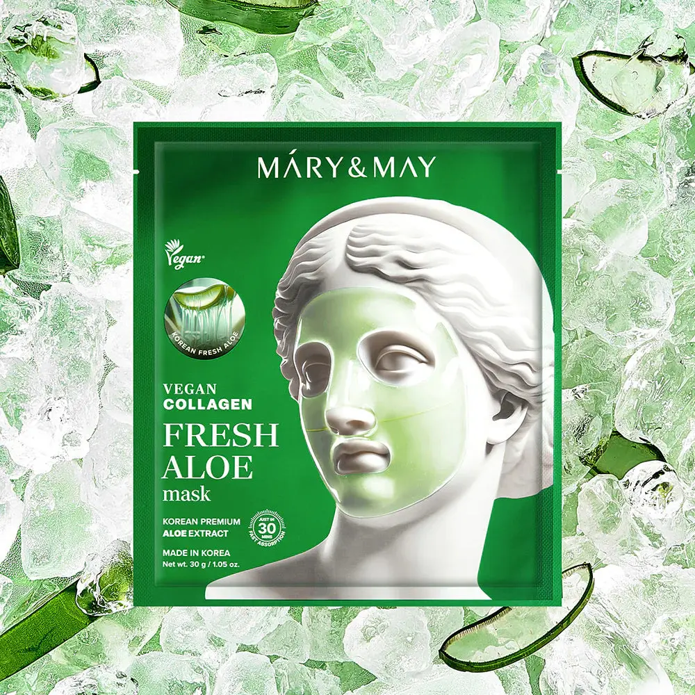 Vegan Collagen Fresh Aloe Mask - Image 6