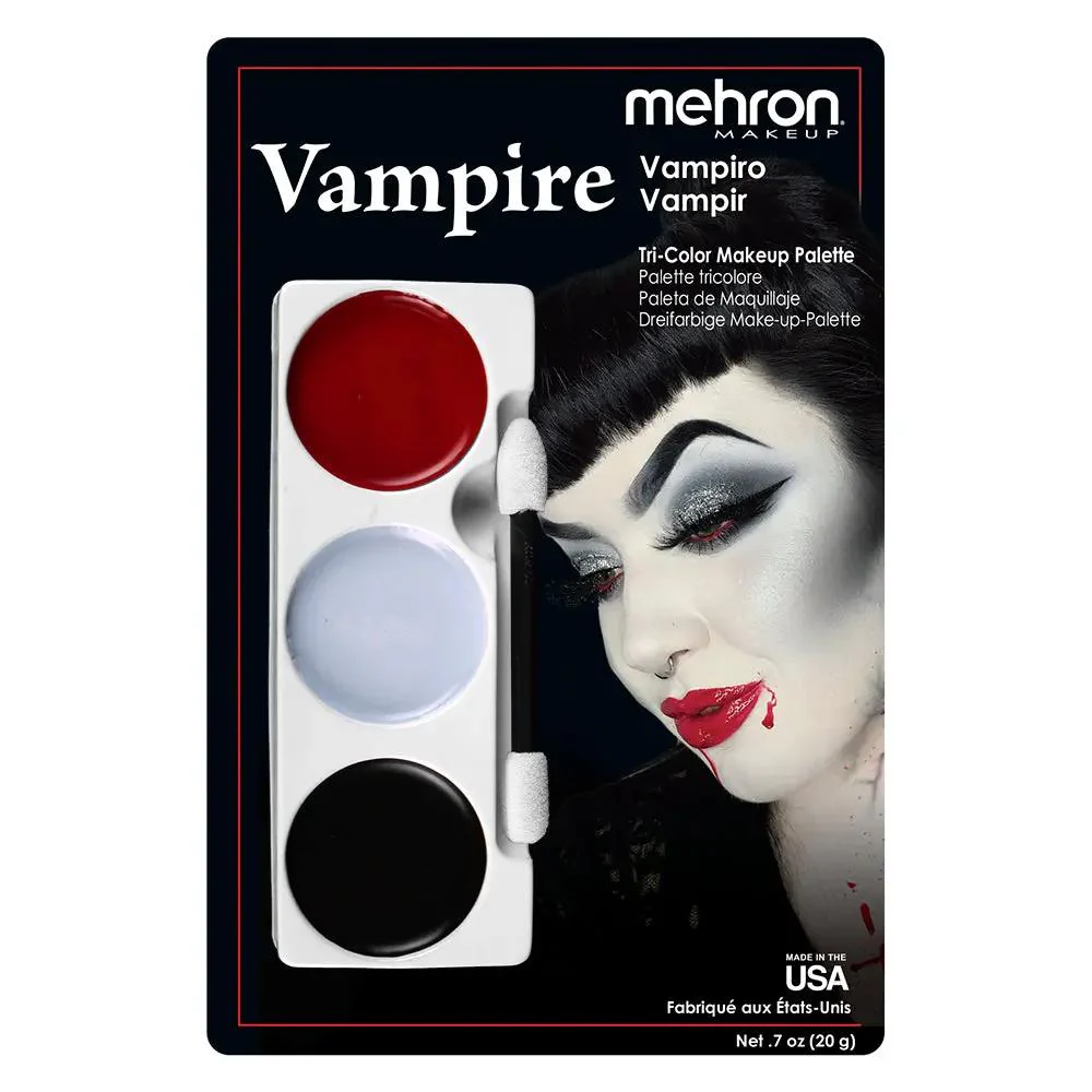 Tri-Color Makeup Palette Vampire