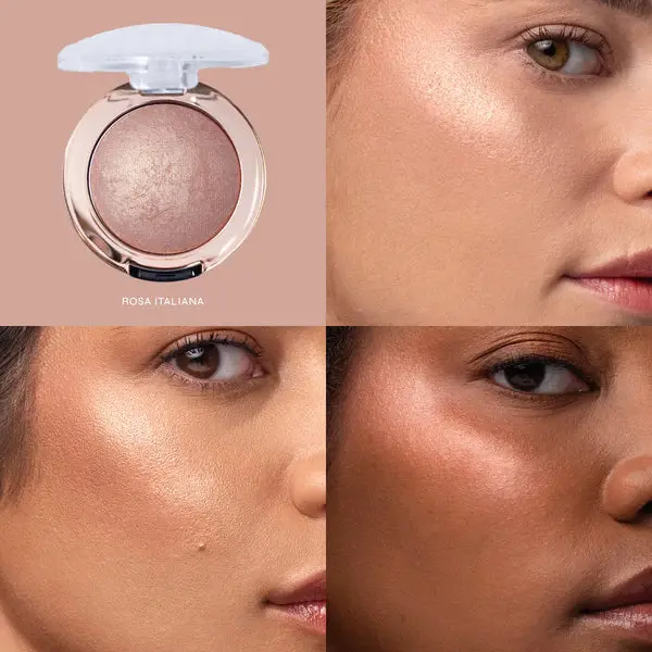 Baked Highlighter 03 Rosa Italiana - Image 2